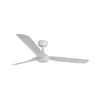 FARO 33814WT - Plafonski ventilator PUNT M, beli, prečnika 132 cm WT + daljinski upravljač