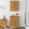 Set namještaja za kupaonicu VIGO 2 pcs Smeđa i medena smeđa