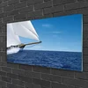 tulup.si Slika na akrilnem steklu Čoln sea landscape 120x60 cm 2 obešalnika