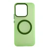 Silikonska futrola Magsafe FLURO COLOR Samsung A07 ZELENA