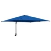 Vidaxl Vrtni dežnik Azur modra 248,5 x 247,5 x 160 cm