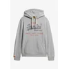 Superdry & Co Majica Heritage progasto modra/pegasto siva/pegasto rdeča