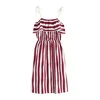 Next Poletna obleka  bordo / bela