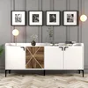 Hanah Home Komoda Venedik 180x78x35cm Bela