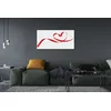 tulup.si Slika na platnu Srce trak 120x60 cm