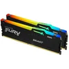 Ram memorija Kingston Fury Beast 64GB (2x32GB) DDR5 5600MT/s RGB Black