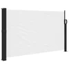 Uvlačiva bočna tenda bijela 117 x 300 cm plava
