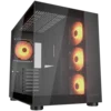 COUGAR FV150 RGB PC Case, Mid tower, Black - CGR-5KA1B-RGB