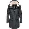 Ragwear Zimska jakna Elsie ecru/siva