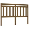 Uzglavlje za krevet boja meda 166 x 4 x 100 cm masivna borovina