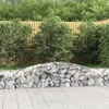 Lučne gabionske košare 9 kom 400x50x40/60 cm pocinčano željezo