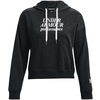 Under Armour Essential Script Hoodie-BLK