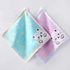 King Shore Set peškira, 25x25cm, 2 komada, Roze-plavi