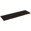 Vidaxl vidaXL Kopalniški pult temno rjave barve 200x60x(2-4) cm masiven les