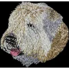 shumee Irski mehkodlaki pšenični terier, pšenični terier - našitek v obliki psa, vezeni našitek, edinstvena dekoracija nahrbtnika znamke Art-Dog