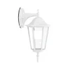 Spoljašnja zidna lampa 1xE27/60W/230V IP44 bela