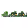 SIKU Farmer: tovornjak vlačilec z dvema traktorjema John Deere (1:87)