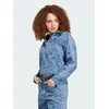 adidas Jeans jakna Liberty London Firebird Denim Tracktop KR6674 Modra Regular Fit