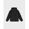 Sinsay - Softshell jakna s kapuljačom - crno