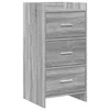 Kreveta Siva Sonoma 40 x 36 x 80 cm Konstruirano drvo