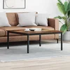 Kava Stol Staro drvo 100 x 100 x 45 cm Konstruirano drvo