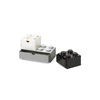 LEGO Set stonih fioka, 3 komada, Crna, bela i siva