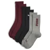 Puma Crew Shirt Socks Unisex (3-Pack), Red, Size 39-42, Clothing