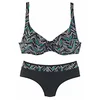 LASCANA Bikini, črna