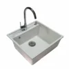 Sudopera sa slavinom Selena, Chrome Swan, Ugradni dozer, Granit, Hrom