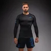 Venum Thunder Dragon Rashguard Dugi Rukav Crni/Royal Blue M