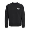 JACK & JONES Majica JJAERO zelena/črna/bela