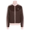 ADIDAS ORIGINALS Jopa na zadrgo Classic temno rjava/roza