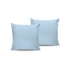 De Blue Plava Saten Jastučnica Set (2 Komada)