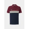 ELLESSE Majica Muccia mornarska/burgund/bela