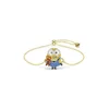 Swarovski zapestnica ženska pozlačena s kristalom Swarovski MINIONS