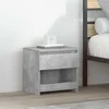 vidaXL vidaXL Nočna omarica 2 kosa betonsko siva 40x30x39 cm iverna plošča, (20624193)