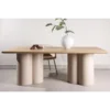 Venture Design Jedilna miza Olivia 210x100x75 cm bež