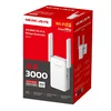 Mercusys ME80X AX3000 Wi-Fi Range Extender, 574 Mbps at 2.4 GHz + 2402 Mbps at 5 GHz, 2 x Fixed External Antennas, 1 x Gigabit Port, Wall Plugged, 1024 QAM, OFDMA, MERCUSYS APP, WPS/Reset Button, Signal Indicator, Range Extender/Access Point mode
