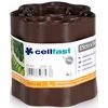 Cellfast Rjava plastična vrtna obroba 15 cm x 9 m