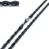 Moška Verižica - Črna/55 cm/4 mm KP32992