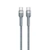 Remax Jany PD RC-172 srebrni kabl za punjač USB C (muški) na USB C (muški) 1m