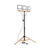 LED reflektor sa stalkom 3xLED/100W/230V 4500K IP65 crna/narandžasta
