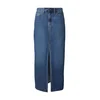 LEVIS ® Krilo Ankle Column Skirt temno modra