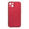 Maska Clear color za iPhone 14 Plus crvena.
