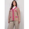 Trend Alacati Stili Ženska jakna Alc-X14979, Roze