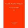 PUSHECHNIKOV:60 EASY STUDIES FOR OBOE