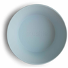 Mushie Round Dinnerware Bowl skledica Powder Blue 2 kos