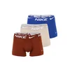 NIKE Underwear Boksarice Everyday Essential kremna / modra / rjasto rjava / bela