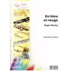 BOUTRY:EN BLEU ET ROUGE CLARINETTE & PIANO