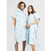 After Pineapple Surf Poncho blue